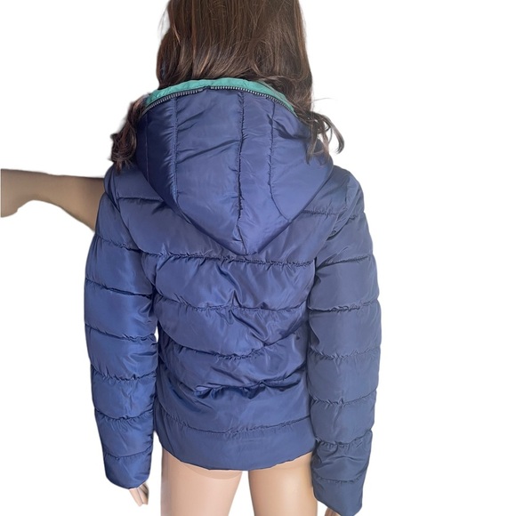 New! Zara - warm TRF hooded puffer jacket size M - Picture 3 of 12